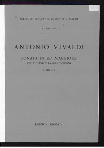 Sonata in do maggiore