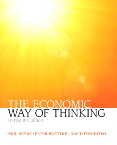 The Economic Way of Thinking