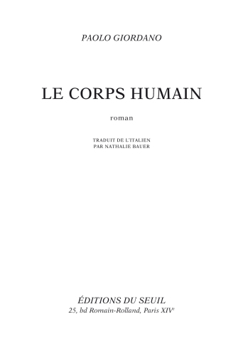 Le corps humain