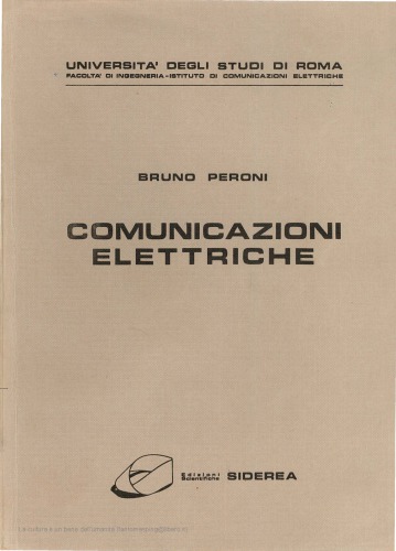 Comunicazioni Elettriche