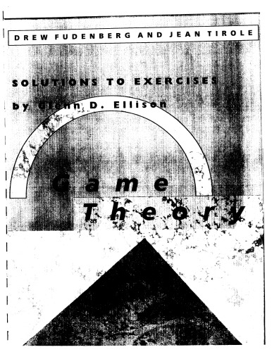 Solutions to: Game Theory