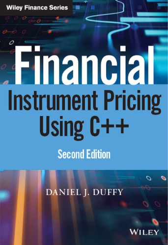 Financial instrument pricing using C++