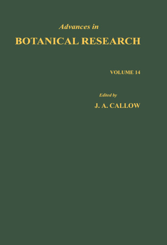 Advances in Botanical Research, Vol. 14