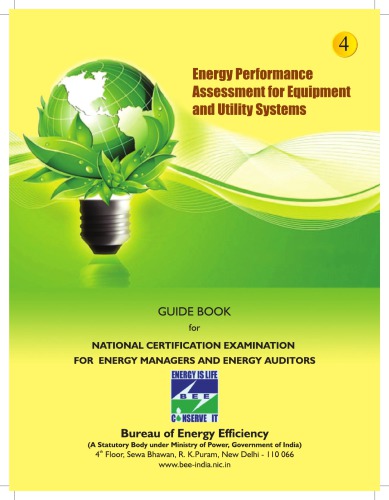 Energy Performance Assessment for Equipment and Utility Systems