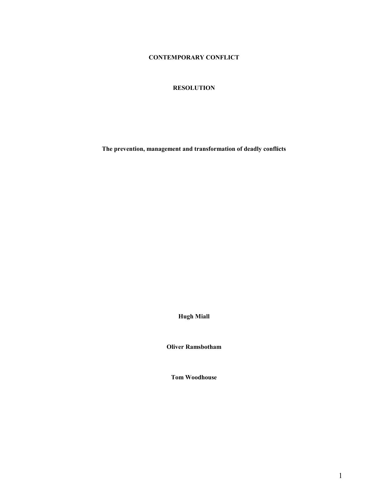 Human Rights In A Changing World