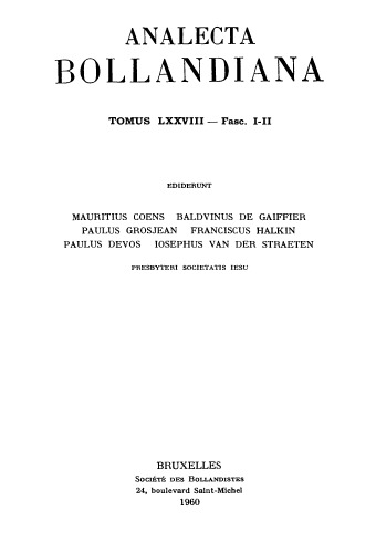 Analecta Bollandiana