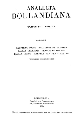 Analecta Bollandiana