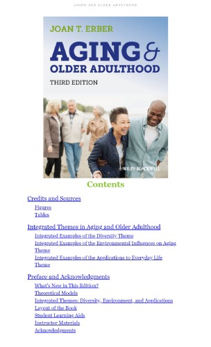 Aging and Older Adulthood