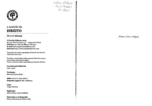 O sentido do direito