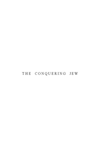 The Conquering Jew