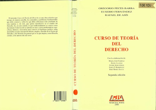 Curso de Teoría del Derecho  (2.ª ed.)