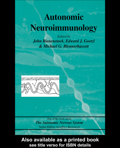 Autonomic neuroimmunology