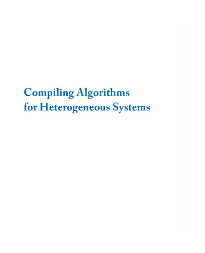 Compiling Algorithms for Heterogeneous Systems