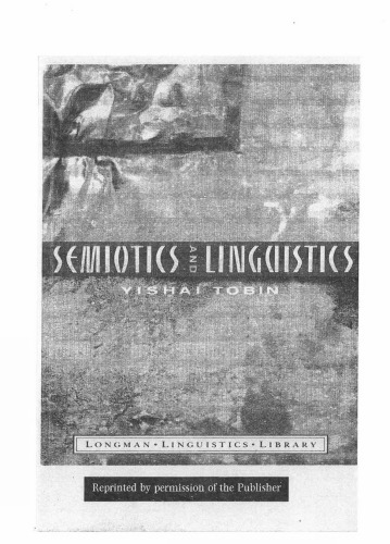 Semiotics and Linguistics