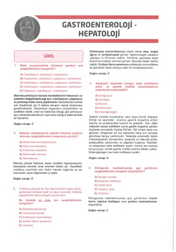 SORU KİTABI SERİSİ DAHİLİYE / 2.Cilt