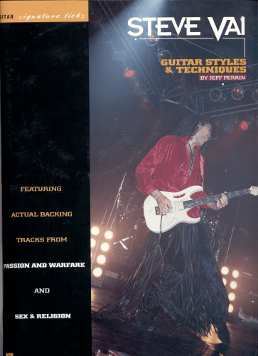 Steve Vai - Guitar Styles and Techniques (Signature Licks)