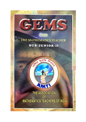 AMTI GEMS Sub Junior Level 2 ( Middle School Classes ) from The Mathematics Teacher NSEJS RMO INMO IMO Olympiad Foundation
