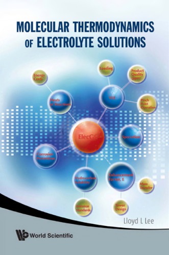 Molecular thermodynamics of electrolyte solutions