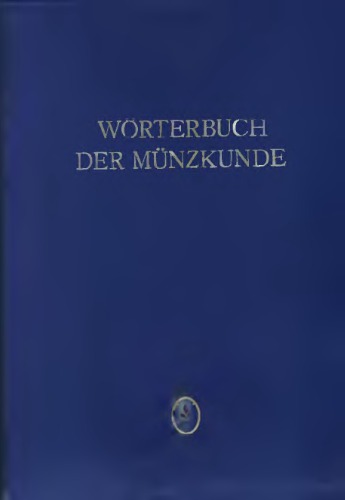 Wörterbuch der Münzkunde