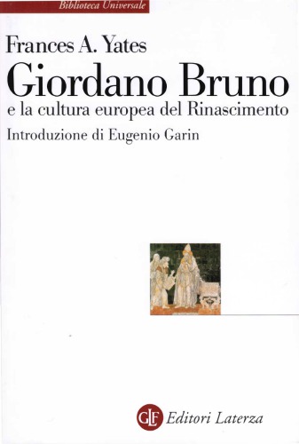 Giordano Bruno e la cultura europea del Rinascimento