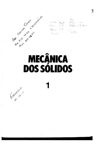 Mecânica dos Sólidos