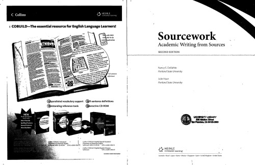 Sourcework: Academic Writing from Sources