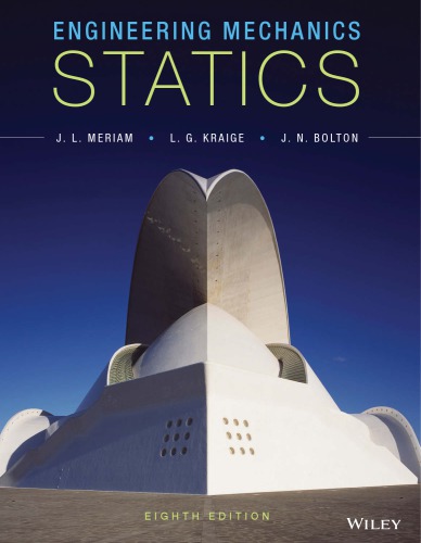Engineering Mechanics: Statics, 8th Edition