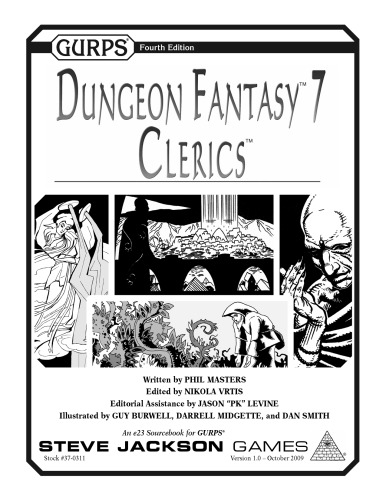 GURPS 4th edition. Dungeon Fantasy 7: Clerics
