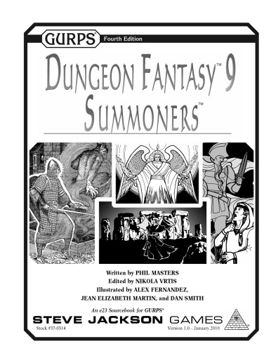 GURPS 4th edition. Dungeon Fantasy 9: Summoners