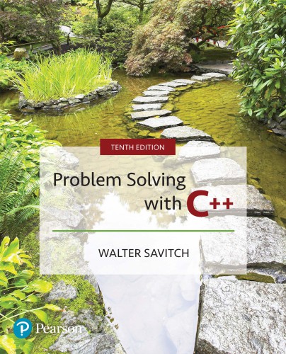 Problem Solving with C++