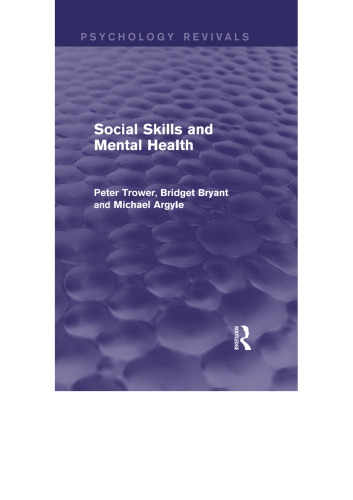 Social Skills and Mental Health