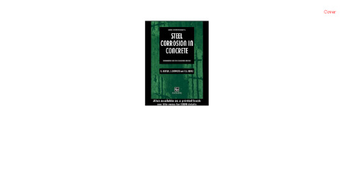 Steel Corrosion in Concrete: Fundamentals and Civil Engineering Practice
