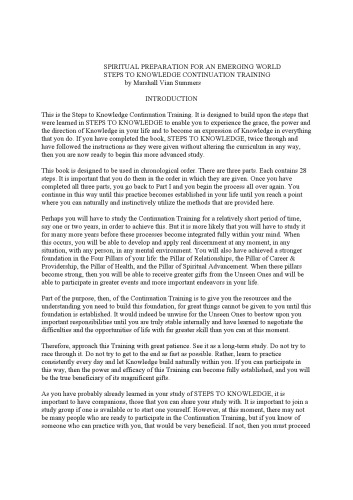 Steps To knowledge Continuation Training