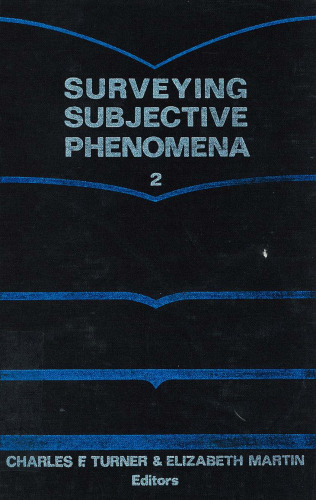 Surveying Subjective Phenomena, Volume 2