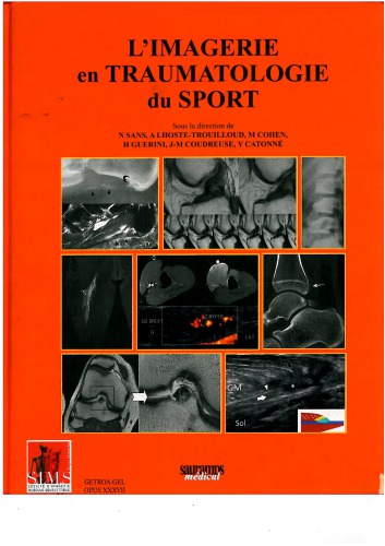 Imagerie en traumatologie du sport