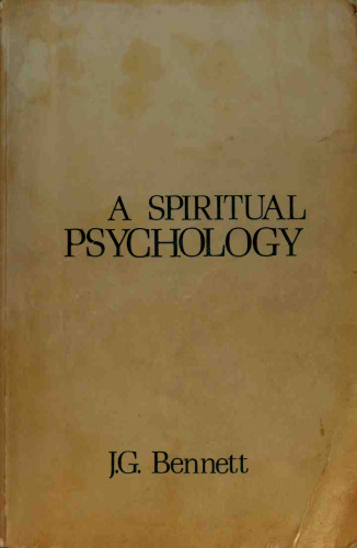 A Spiritual Psychology