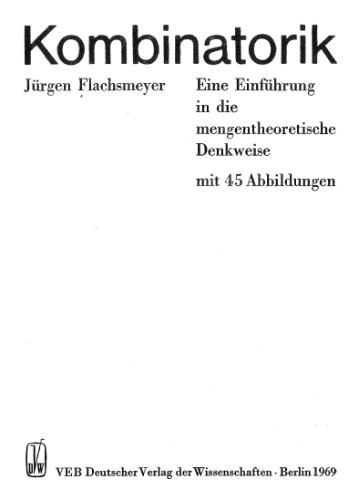 Kombinatorik: Eine Einführung in die mengentheoretische Denkweise