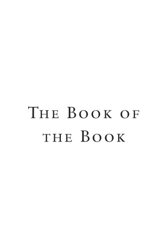 The Book of the Book