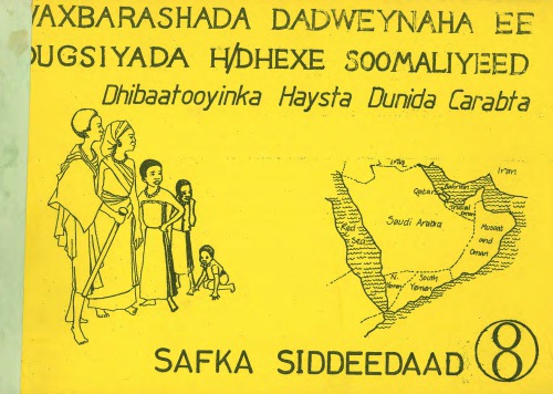 Waxbarashada dadweynaha ee dugsiyada h/dhexe soomaliyeed. Dhibaatooyinka Haysta Dunida Carabta. Safka Siddeedaad 8