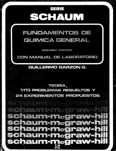 Fundamentos de química general: con manual de laboratorio