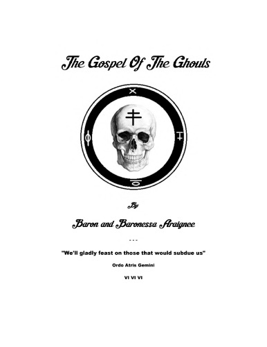 The Gospel of the Ghouls