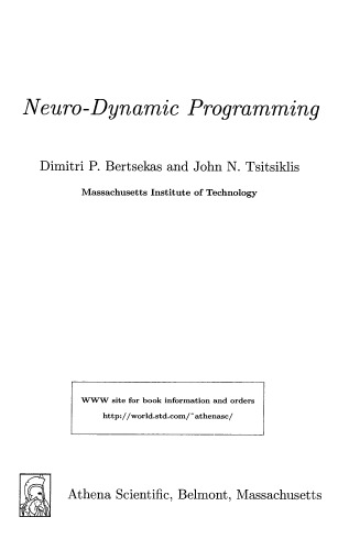 Neuro-Dynamic Programming