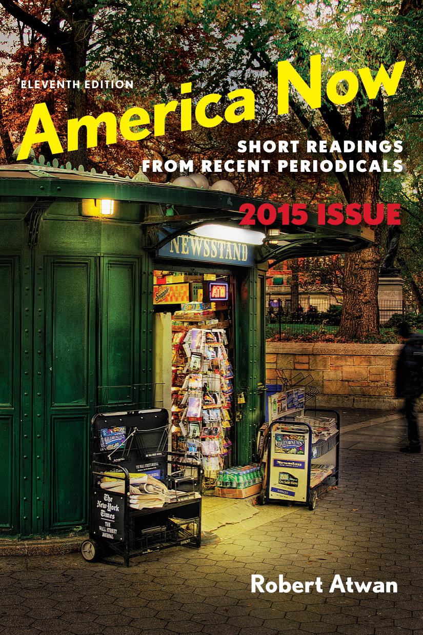 America Now: Short Readings from Recent Periodicals