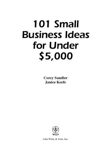 101 Small Business Ideas for Under $5000