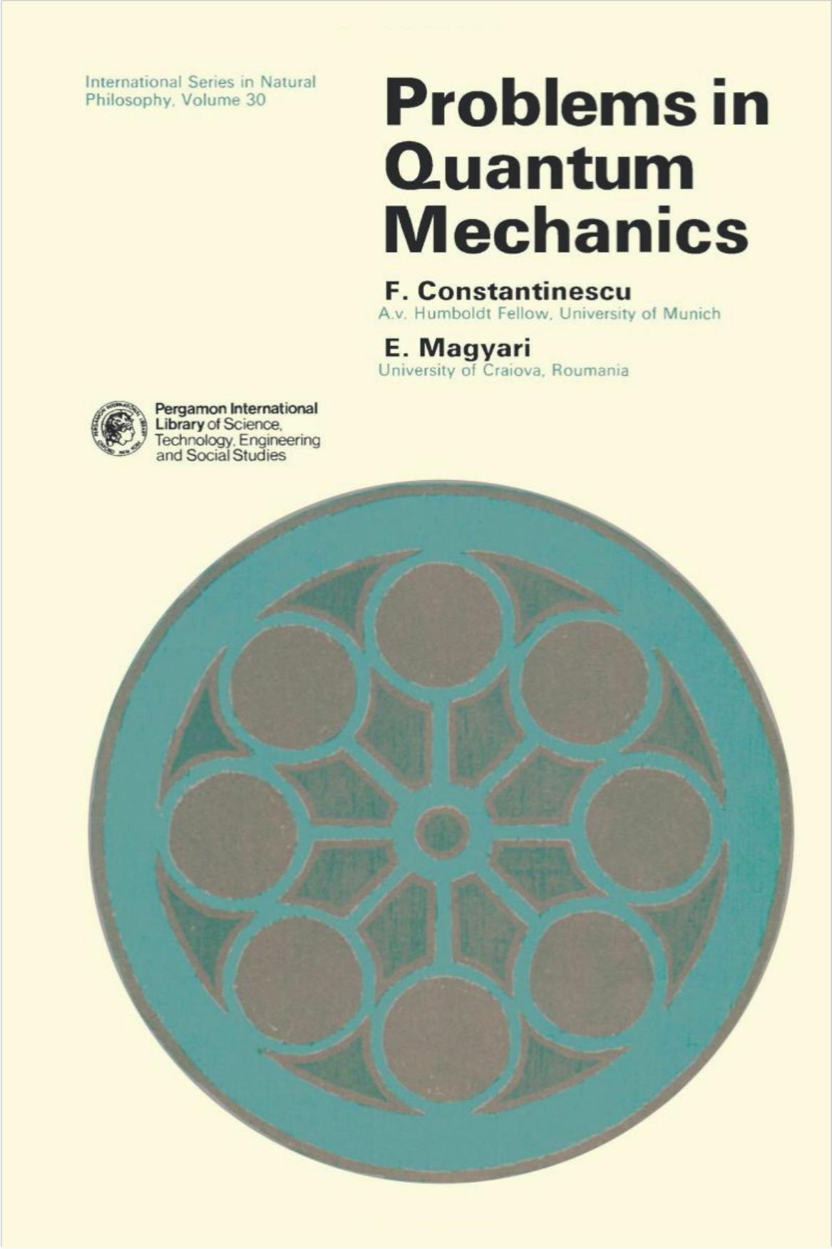 Problems in Quantum Mechanics