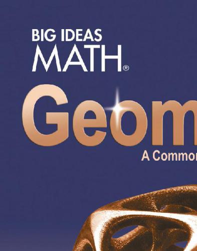 Geometry: A Common Core Curriculum