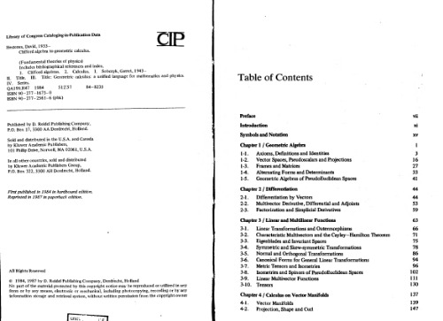 Clifford Algebra to Geometric Calculus: A Unified Language for Mathematics and Physics (Fundamental Theories of Physics)