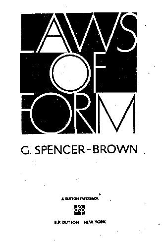 Laws of Form