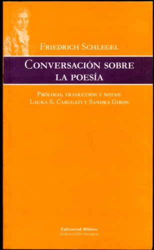 Conversación sobre la poesía