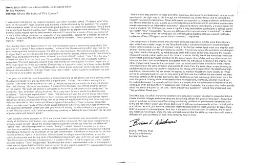 Research Methods in Crime and Justice